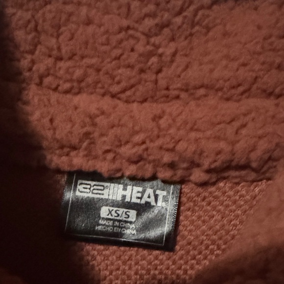 32 Degrees Rust Teddy Jacket - Picture 2 of 5